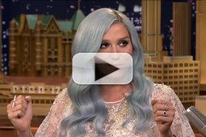 VIDEO: Kesha Explains How She Broke Into Prince's House on TONIGHT SHOW